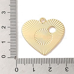Pendentifs en émail d'alliage de couleur arc-en-ciel&nbsp;ENAM-R147-07G