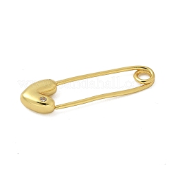 Messing Mikro ebnen Zirkonia Anhänger&nbsp;KK-I276-59G