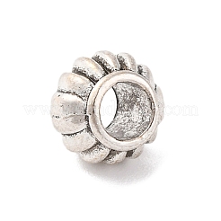 Perline foro grande in lega sitle tibetano&nbsp;TIBE-M004-01AS