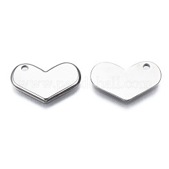 Pendentifs en acier inoxydable chirurgical 316 anti-ternissement&nbsp;X-STAS-ZX013-06P