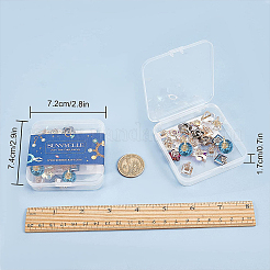 Glas Anhänger / charms&nbsp;GLAA-SC0012-16LG