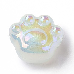 Placcatura uv perle acriliche luminose iridescenti arcobaleno&nbsp;X-OACR-E010-07