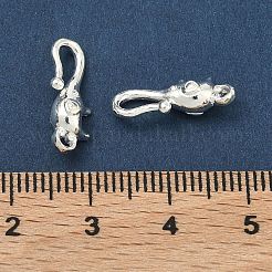 925 Sterling Silber Haken Verschlüsse&nbsp;STER-A050-09B-S