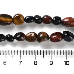 Natürlichen Tigerauge Perlen Stränge&nbsp;G-P497-01C-24
