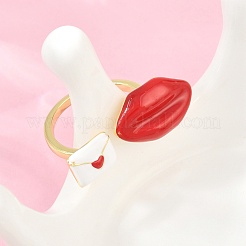 Anelli aperti con polsino in ottone per donna&nbsp;KK-CBA17E5-02G