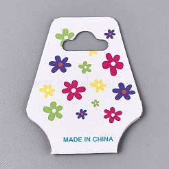 Umklappbare Schmuckkarten aus Papppapier zur Aufbewahrung von Halsketten und Armbändern&nbsp;CDIS-N004-01