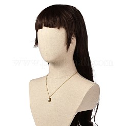 Collier pendentif coquillage cauri et perle naturelle pour adolescente femme&nbsp;NJEW-JN03717-02