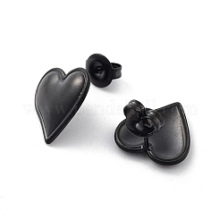 Boucles d'oreilles à tige en acier inoxydable 304&nbsp;EJEW-P258-07EB