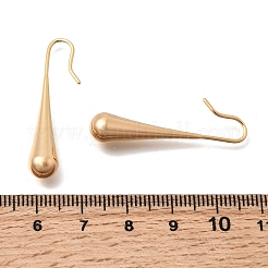 Tropfenohrringe aus Messing für Damen&nbsp;EJEW-A154-01A-G