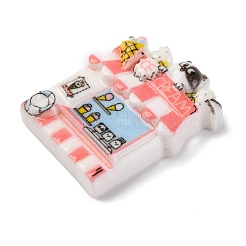 Eiswagen undurchsichtiges Harzgeschäft Decoden Cabochons&nbsp;LS-CRES-Z008-02A