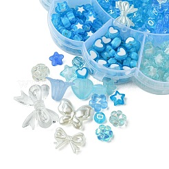 Kit per la creazione di gioielli con braccialetti con perline finte in plastica ABS e acrilico fai-da-te&nbsp;DIY-FS0006-24B