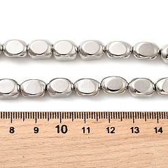 Chapelets de perles en verre électroplaqué&nbsp;EGLA-F166-02B-P