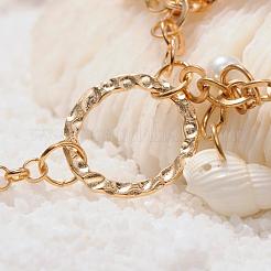 Trendige Shell Bib Beach Halsketten&nbsp;NJEW-PH0001-01