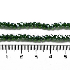 Chapelets de perles en verre transparent électrolytique&nbsp;LS-EGLA-A035-T3mm-A10
