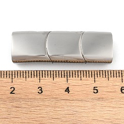 Fermoirs magnétiques en acier inoxydable chirurgical 316 résistant au ternissement avec emembouts collées&nbsp;STAS-F269-04P-03