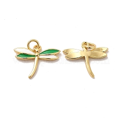 Pendentifs en laiton émaillé de placage de crémaillère&nbsp;KK-A177-21G