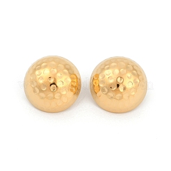 Pendientes de botón de acero inoxidable 304&nbsp;EJEW-V013-01G