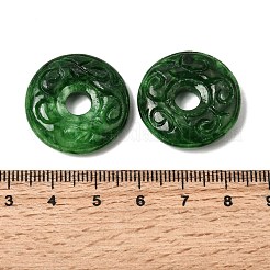 Anhänger aus natürlich gefärbtem Myanmar-Jade&nbsp;G-D364-05A