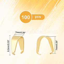 100 pz. 201 ganci a scatto in acciaio inossidabile&nbsp;STAS-DC0003-74