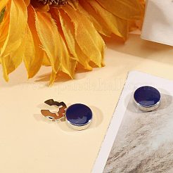 3 paire de boutons de manchette en laiton émaillé&nbsp;BUTT-GL0001-09B