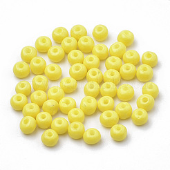 Fgb 6/0 Backfarbe Glas-Saatperlen&nbsp;SEED-Q025-4mm-N11