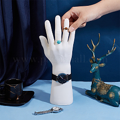 PP-Kunststoff-Mannequin-Uhrenständer für die rechte Hand&nbsp;ODIS-WH0070-12B
