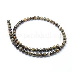 Chapelets de perles de jade naturel&nbsp;G-P326-07-8mm