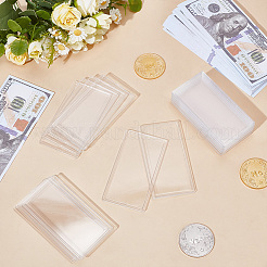 10 Stück Acryl-Verpackungsboxen mit Deckel für Goldbarren&nbsp;CON-ME0001-01