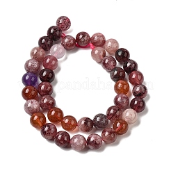 Brins de perles de quartz super sept naturelles&nbsp;G-D359-B01-10mm