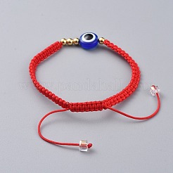 Braccialetti di perline intrecciati con fili di nylon&nbsp;BJEW-JB04769-01