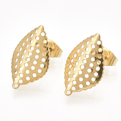 Boucles d'oreilles à tige en acier inoxydable 304&nbsp;STAS-S079-65A