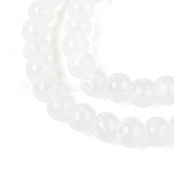 Cuentas de vidrio de hornear pintada&nbsp;DGLA-N015-4mm-01