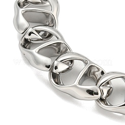 Anlaufgeschützte gedrehte Kettenarmbänder aus 304er Edelstahl für Damen&nbsp;BJEW-A017-02P