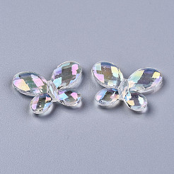 Transparente Acryl Perlen&nbsp;LS-PACR-N010-014