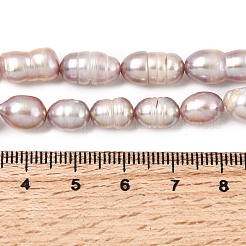Brins de perles de culture d'eau douce naturelles&nbsp;PEAR-F020-05B