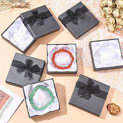 Bowknot Organzaband Pappe Armbandarmband Geschenk-Boxen&nbsp;BC148-05