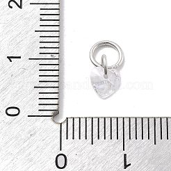 925 Sterling Silber mit Zirkonia Charms&nbsp;STER-Q004-05A-P