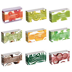 90 Stück Seifenpapieranhänger in 9 Farben&nbsp;DIY-PH0008-13C