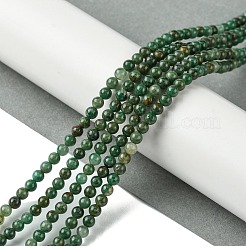 Natürliche afrikanische Jade Perlen Stränge&nbsp;G-K365-C08-01