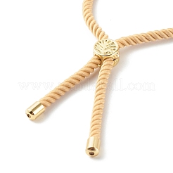 Bracelets coulissants en fil de nylon avec perles de zircone cubique réglables&nbsp;BJEW-JB06366-03