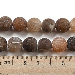 Natürliche verwitterte Achatperlenstränge&nbsp;G-P538-A01-06