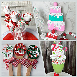 1 ensemble de matériaux de remplissage en résine époxy à faire soi-même sur le thème de Noël&nbsp;DIY-SC0027-30D