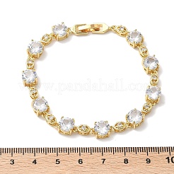 Armband aus flachen&nbsp;BJEW-G773-07G