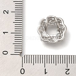 Micro Pave Bijoux de zircone cubique en laiton de placage en râtelier&nbsp;KK-I720-63P