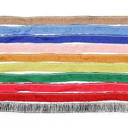 Frange di pizzo di cotone nappine passamaneria, per cucire tessuti artigianali, colore misto, 1