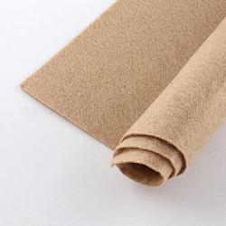Нетканые ткани вышивка иглы войлока для DIY ремесел, квадратный, деревесиные, 298~300x298~300x1 мм, около 50 шт / упаковка
