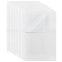 Ruban autocollant, étiquette adhésive composite, rectangle, blanc, 28x18 cm