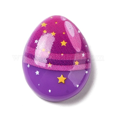 Cabochon in resina opaca del fumetto di pasqua&nbsp;RESI-Q223-02C-1
