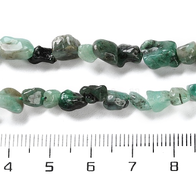 Natürliche Smaragdperlenstränge&nbsp;G-P497-01C-49-1