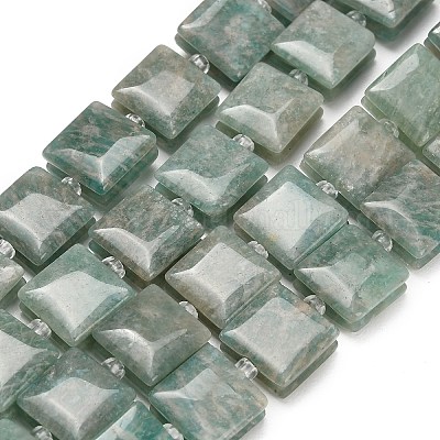 Natur Amazonit Perlen Stränge&nbsp;GG-F802-B13-01-1